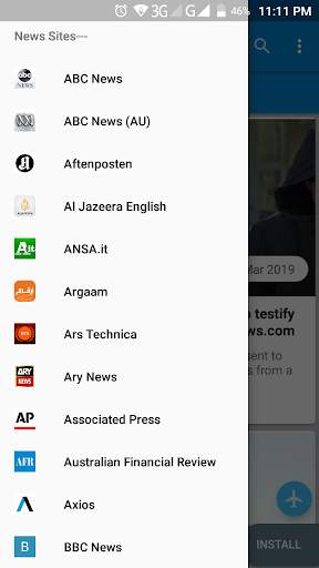 News Headlines 3 تصوير الشاشة