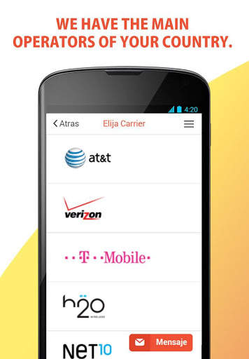 Recharge Telcel, Movistar and any Prepaid Cell screenshot 3
