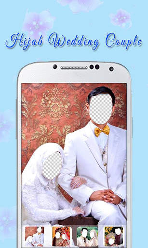 Hijab Wedding Couple screenshot 1