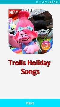 Trolls Songs Holiday 1 تصوير الشاشة