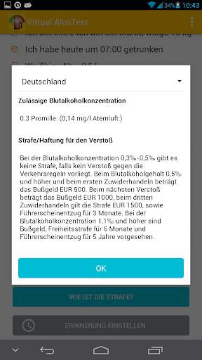 Virtual AlcoTest screenshot 4