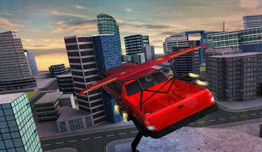 Free Limo Flying Car Simulator screenshot 1
