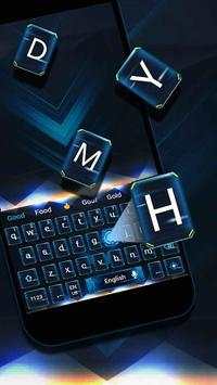 Hi tech keyboard theme 1 تصوير الشاشة