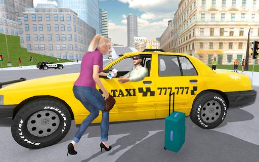 City Taxi Cab Driving Simulator screenshot 4