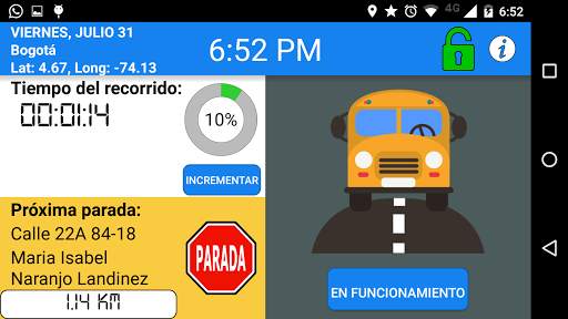 Bus esCool - Conductor screenshot 2