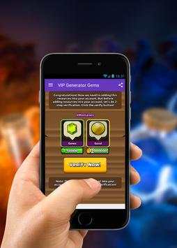 Gems Of Clash Royale APK prank screenshot 7