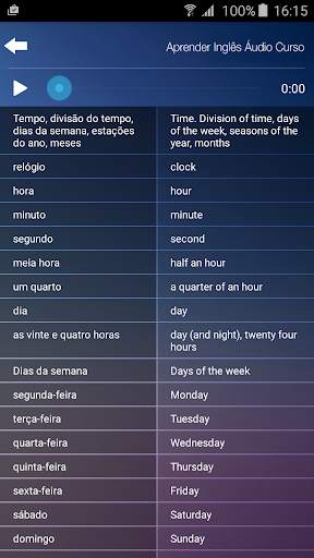 Portuguese-English Free Langua screenshot 4