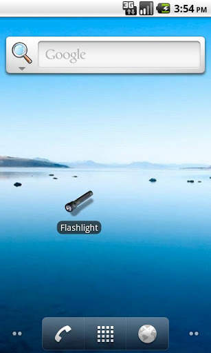 Flashlight (tap to switch off) screenshot 1