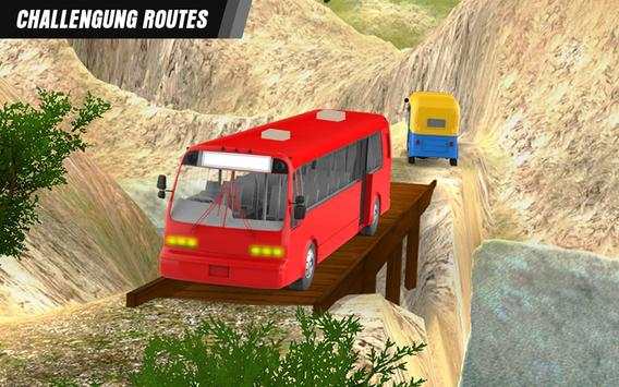 Mountain Bus 3D : Offroad Tourist Coach Simulator screenshot 4