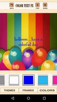 Color Text Fx screenshot 7