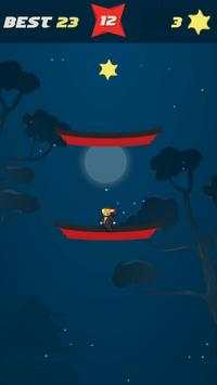 The Endless Ninja: classic arcade jump game screenshot 1