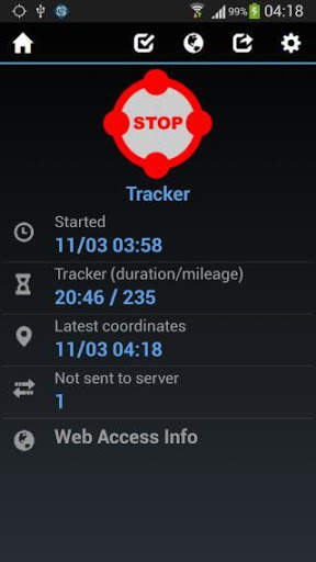 GPS Tracker and Beacon screenshot 2