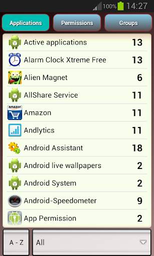 App Permission 1 تصوير الشاشة
