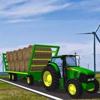 Heavy Tractor Trolley Cargo Sim: Farming Game 2020 logo