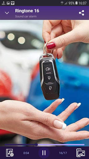 Sound car alarm - RINGTONES and WALLPAPERS स्क्रीनशॉट 3