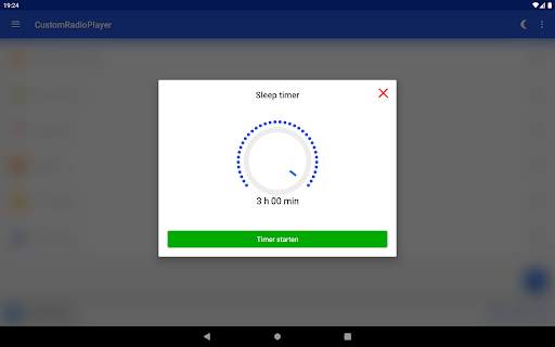 CustomRadioPlayer - Basic URL-RadioStream App screenshot 14