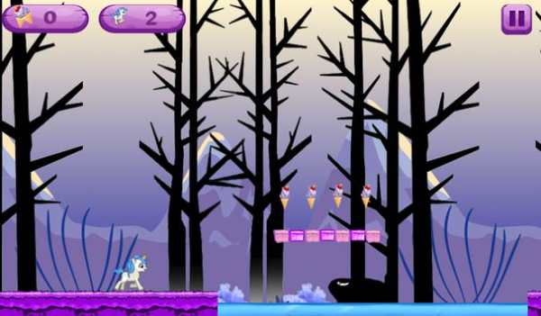 Sper Unicorn Mario Run 1 screenshot 1