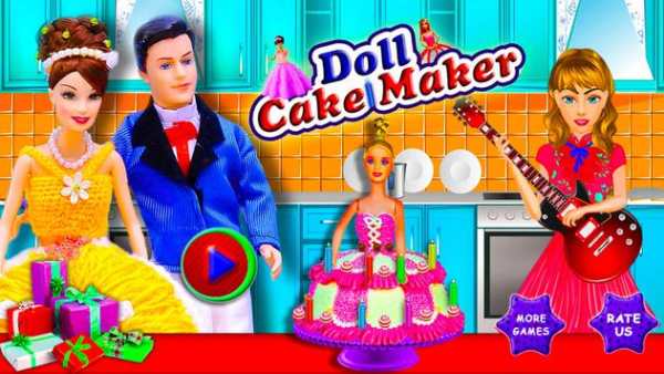 Doll Cake Maker Cooking Game screenshot 1