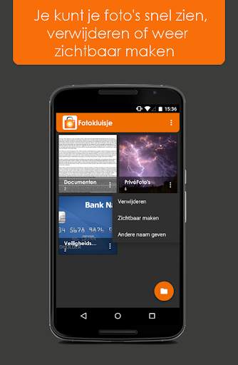Fotokluisje screenshot 3