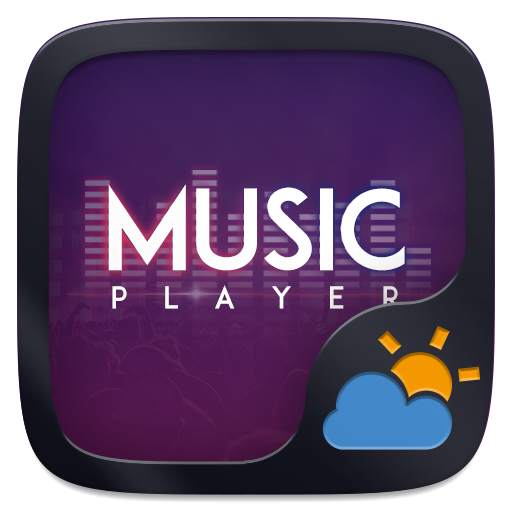 Music Player GO Weather Widget Theme 1.0