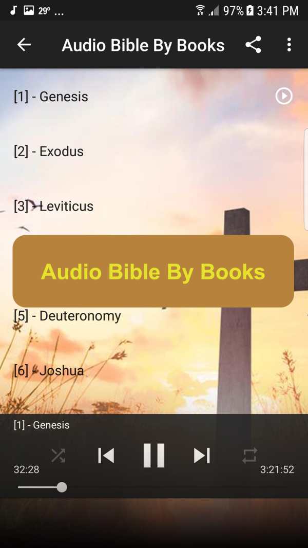 Audio Bible KJV Free - King James Bible App screenshot 6