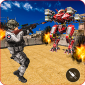 Robot Shooter Game:Ruthless Warrior Strike icon