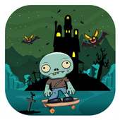 Zombie Jogo Run Castle logo