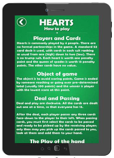 free hearts game ❤ - classic card games screenshot 12
