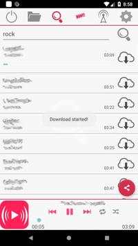 Free Music Download Player screenshot 1