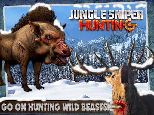 Jungle Sniper Hunting 3D screenshot 4