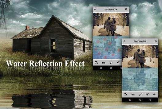 Water reflection photo editor screenshot 1