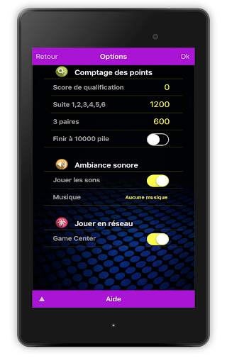 Jeu de dès 10000 néon screenshot 8