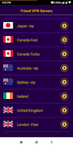 Friend VPN - Hi Speed Free VPN Secure Proxy VPN screenshot 4