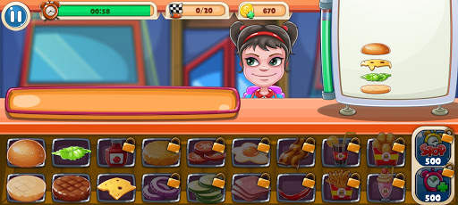 My Burger Shop - Cooking Games 2021 screenshot 3