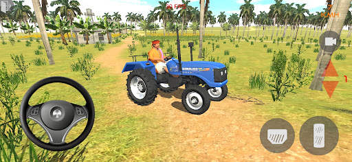 Indian Tractor Driving 3D 2 تصوير الشاشة