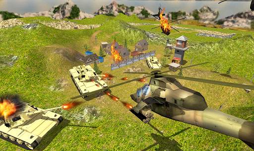 Helicopter Strike Gunship War – Helicopter Game screenshot 4