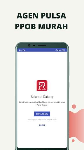 PUTRA RELOAD: Agen Pulsa Murah, PPOB, PLN, E-Money screenshot 1