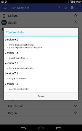 Tüm Gazeteler Akıllı Tarayıcı screenshot 6