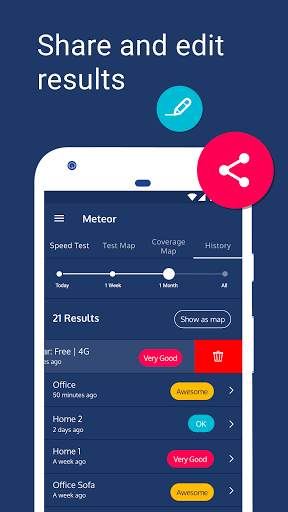 Meteor Speed Test 4G, 5G, WiFi screenshot 5