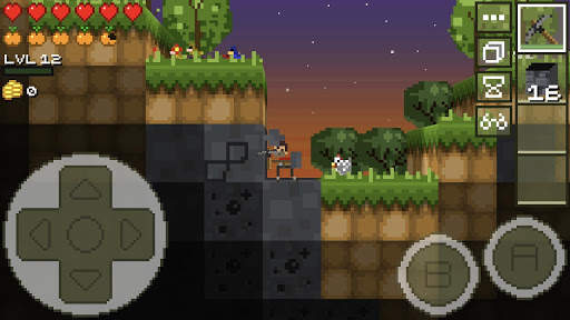 LostMiner: Build & Craft Game screenshot 1