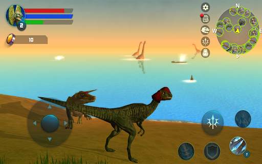 Simulator Dilofosaurus screenshot 21
