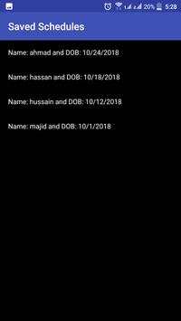 Immunization Schedule screenshot 5