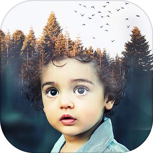 Photo Blender Editor Mix Photos Double Exposure 0.3