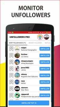 Unfollowers PRO for Instagram screenshot 3