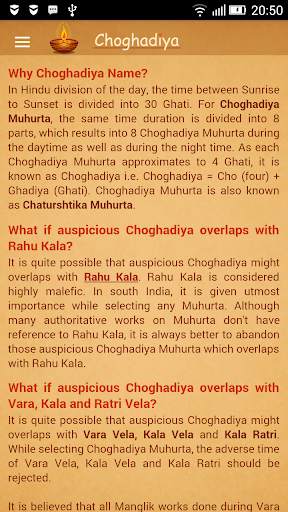 Choghadiya screenshot 7