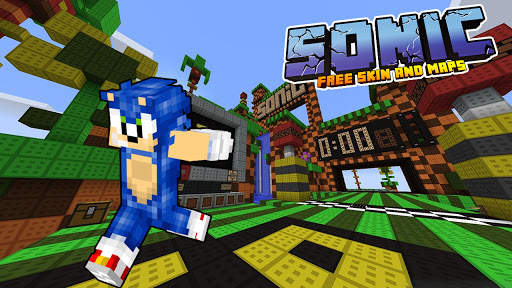 Skins Sonic Craft For Minecraft PE 2021 screenshot 1