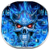 Flaming Skull Keyboard Theme icon