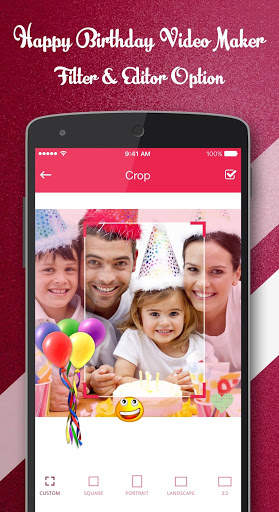 Happy Birthday Video Maker With Music screenshot 3
