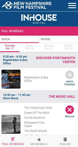 New Hampshire Film Festival screenshot 4