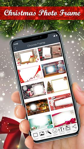 Christmas Photo Frames 2019 - Xmas Photo Editor screenshot 2